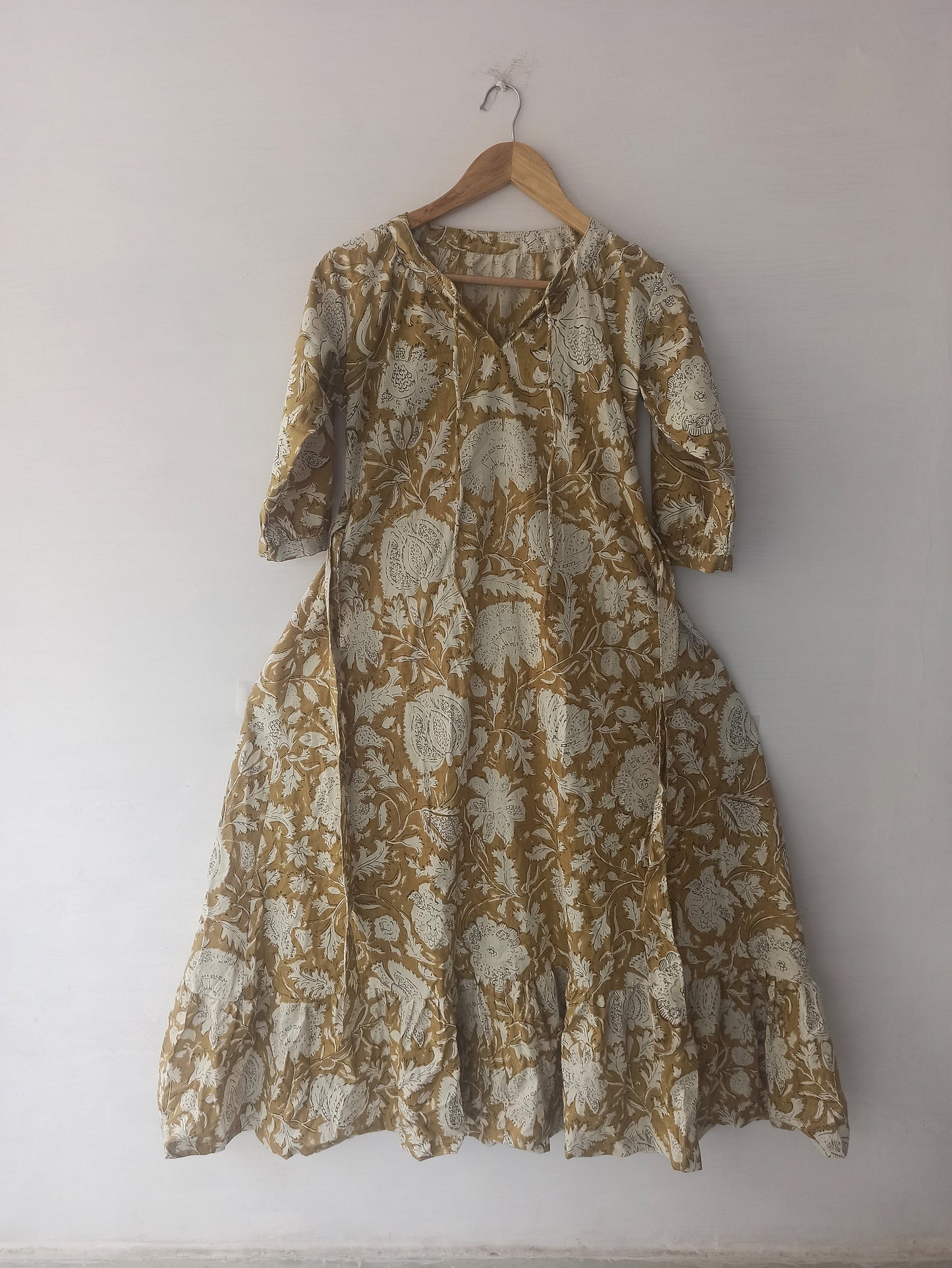 Hand Block Printed Dress, boho dress, short dress, summer dress, cotton dress, Indian cotton flowy Dress, boho hippy floral boho dress